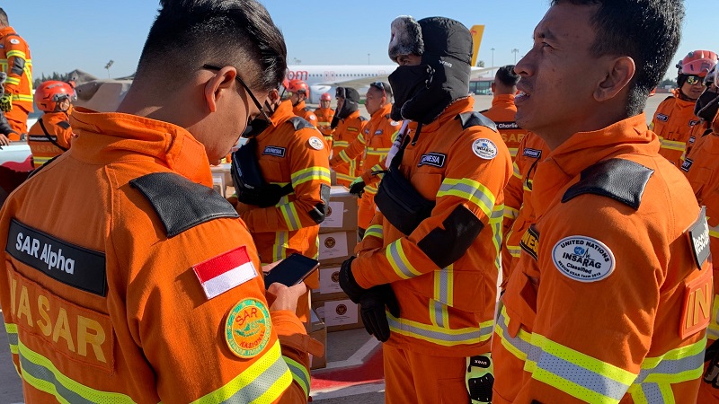 Tim Kemanusiaan Indonesia Menuju Lokasi Gempa Turki Dubes Siapkan