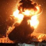 Penjajah Mengebom Beberapa Daerah di Jalur Gaza