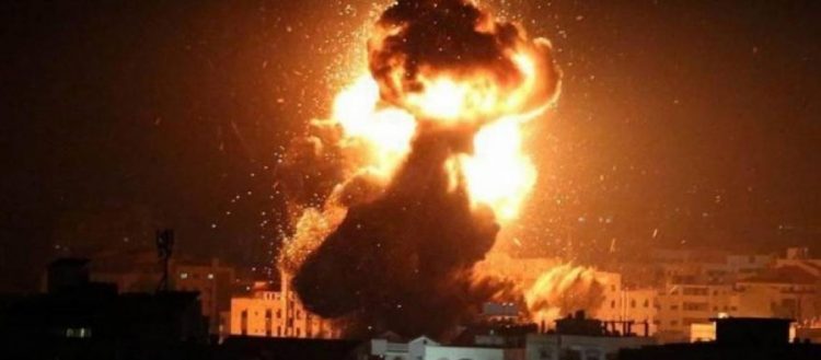 Penjajah Mengebom Beberapa Daerah di Jalur Gaza