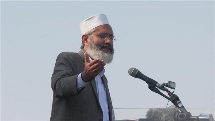 ketua Jamaat-e-islami, Sirajul Haq: hari baitul maqdis