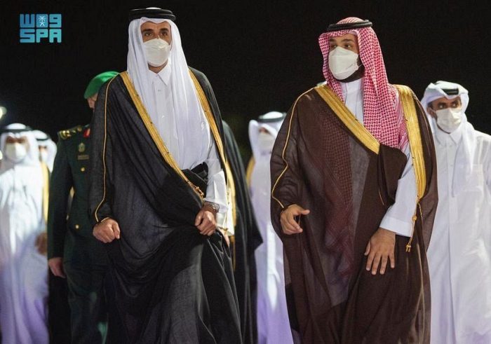 Emir Qatar, Arab Saudi