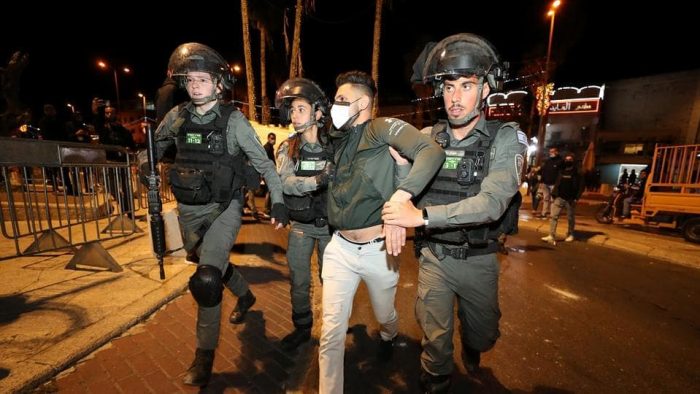 penangkapan warga palestina