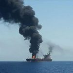 Kapal Iran tenggelam