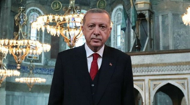 Hagia Sophia masjid erdogan