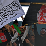 wajah baru taliban bendera afghanistan