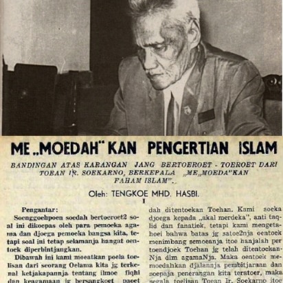 Kritik Hasbi Ash-Shiddieqy terhadap Pikiran Sekuler Soekarno