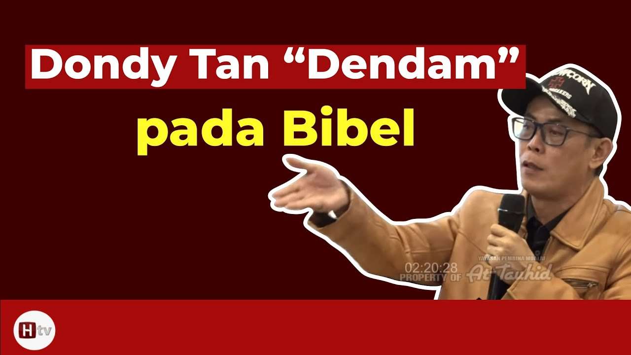 Dondy Tan Masuk Islam Setelah 7 Tahun Meneliti Bibel
