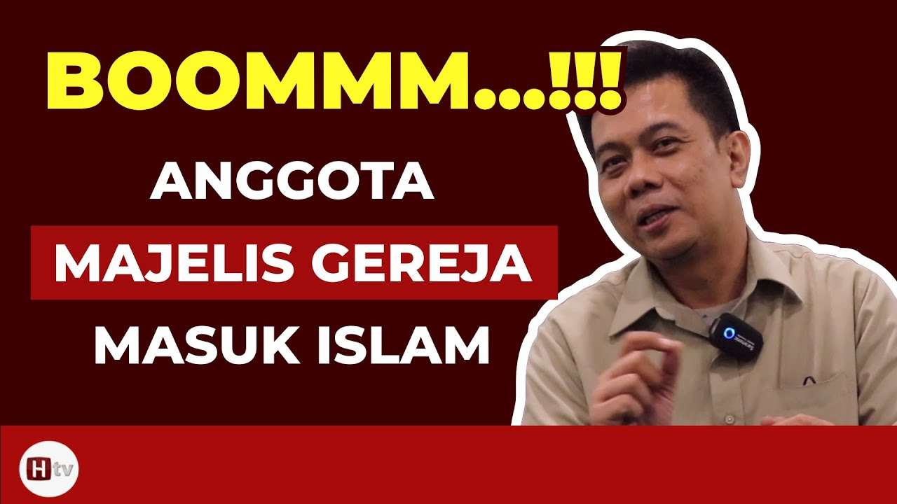 Berasal dr Keluarga Pendeta, Anggota Mejelis Gereja Ini Mantab Masuk Islam | Kisah Mualaf Inpsiratif