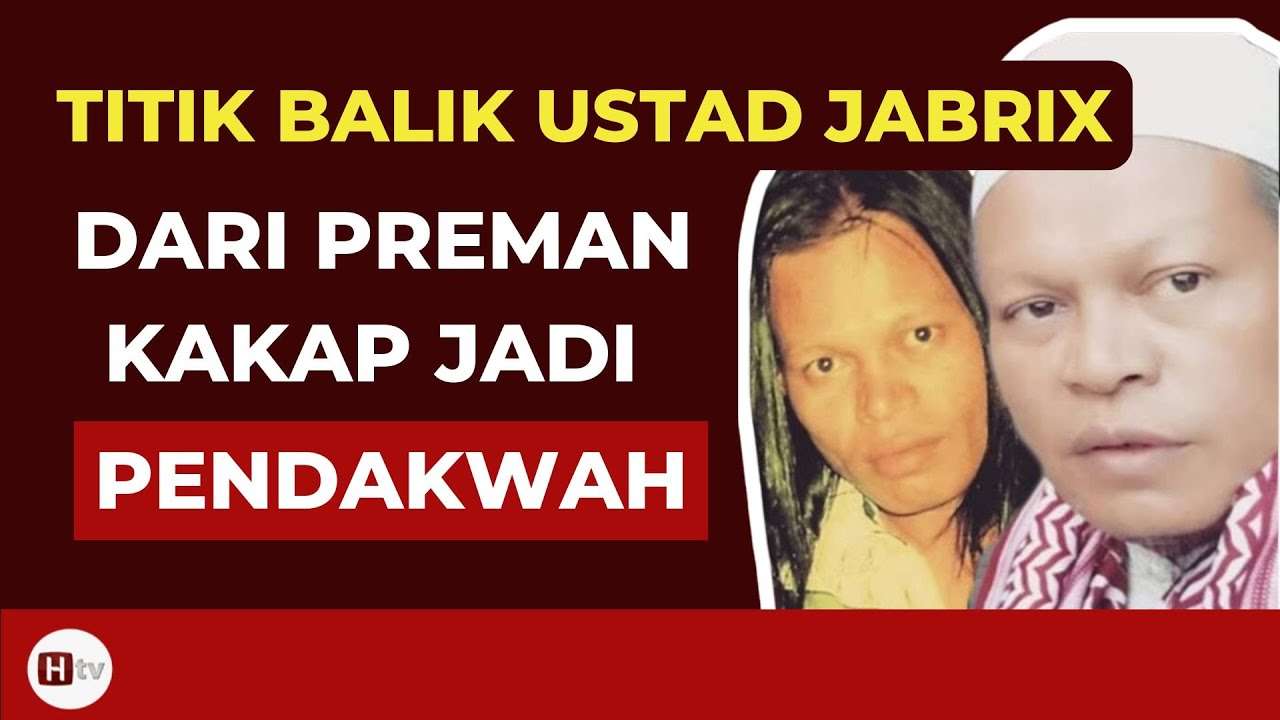 KISAH HIJRAH INSPIRATIF Ust. Jabrix dari Preman Kakap Jadi Pendakwah
