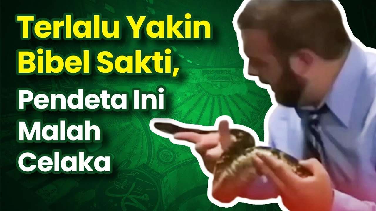 Pendeta Digigit Ular karena Terlalu Yakin Bibel Sakti | Debat Sengit Ust Mashud vs Pdt Morowali

