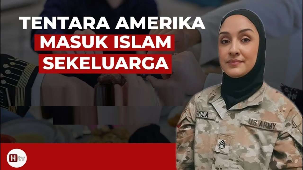 Bermula Islam Diserang, Tentara Amerika Serikat Masuk Islam Sekeluarga