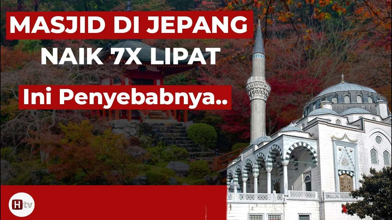 Masjid Di Jepang Naik 7 Kali Lipat. Ini Penyebabnya