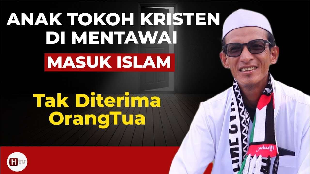 Anak Tokoh Kristen di Mentawai Masuk Islam Kini Gigih Berdakwah di Pulau Mayoritas Kristen Itu