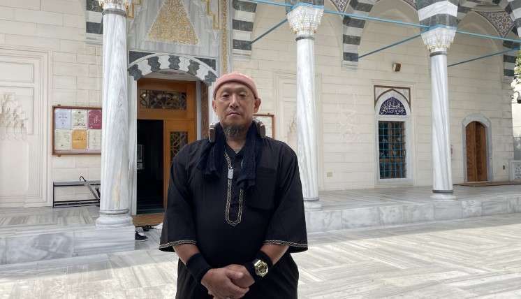 Arsitek Jepang bernama Islam di luar Masjid Tokyo
