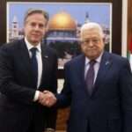 Antony Blinken dan Mahmoud Abbas