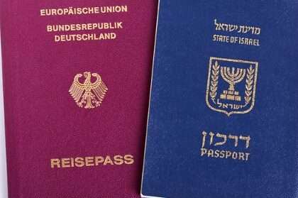 Paspor Jerman dan Israel Kewarganegaraan