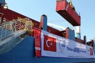 Bantuan kemanusiaan Turki AFAD untuk Gaza