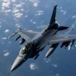 Pesawat F 16 AS jatuh di Korea