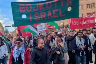 paskah demonstrasi dukung palestina