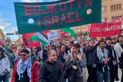 paskah demonstrasi dukung palestina
