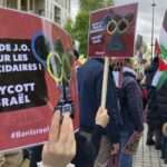 Demonstrasi Pro Palestina di Kantor Penyelenggara Olimpiade Paris