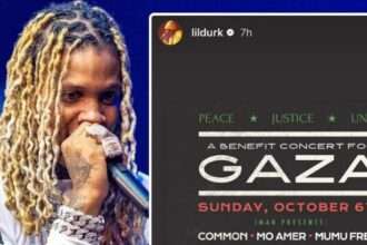 Lil Durk Mualaf promosikan konser amal untuk Gaza