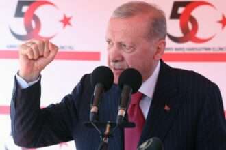 Presiden Recep Tayyip Erdogan setahun perang Gaza