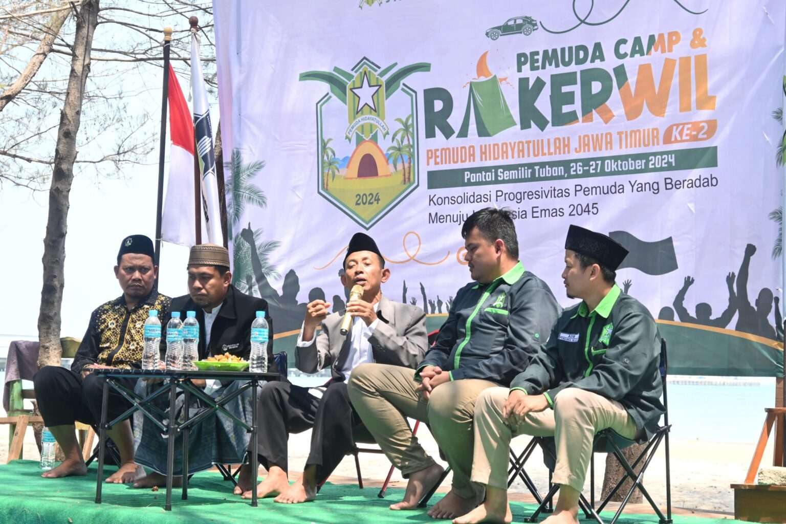 Sambil Berkemah, Pemhida Jatim Gelar Rakerwil di Pantai Semilir Tuban