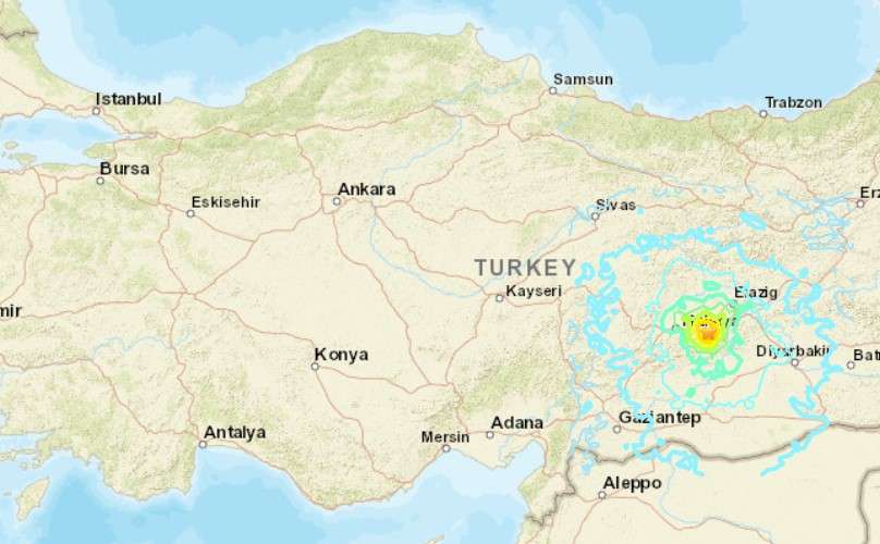 Turki Timur Gempa Bumi