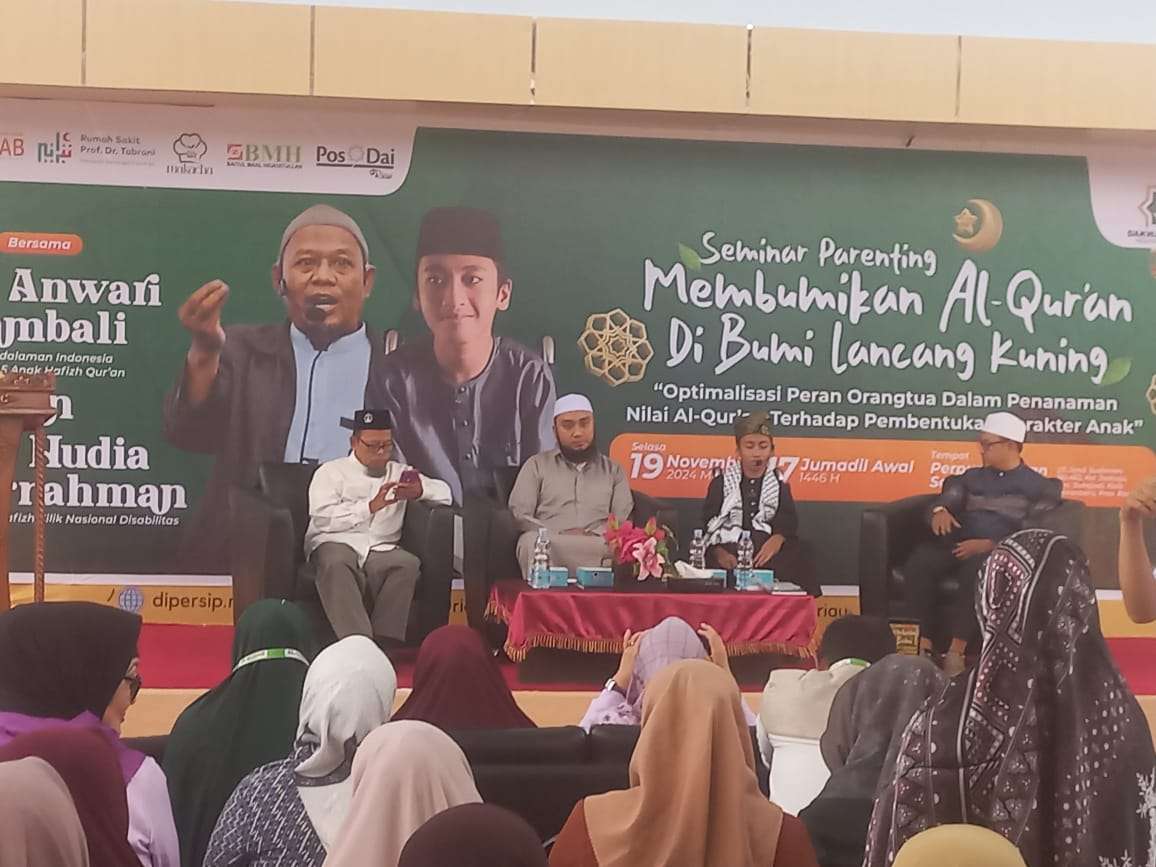BMH Dukung Seminar Parenting Membumikan Al-Quran di Bumi Lancang Kuning