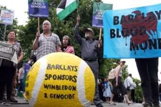 Barclays didemo Palestine Action