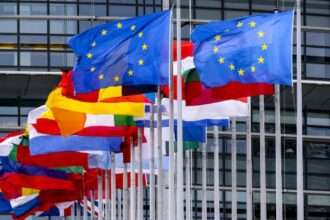 Uni Eropa Bendera