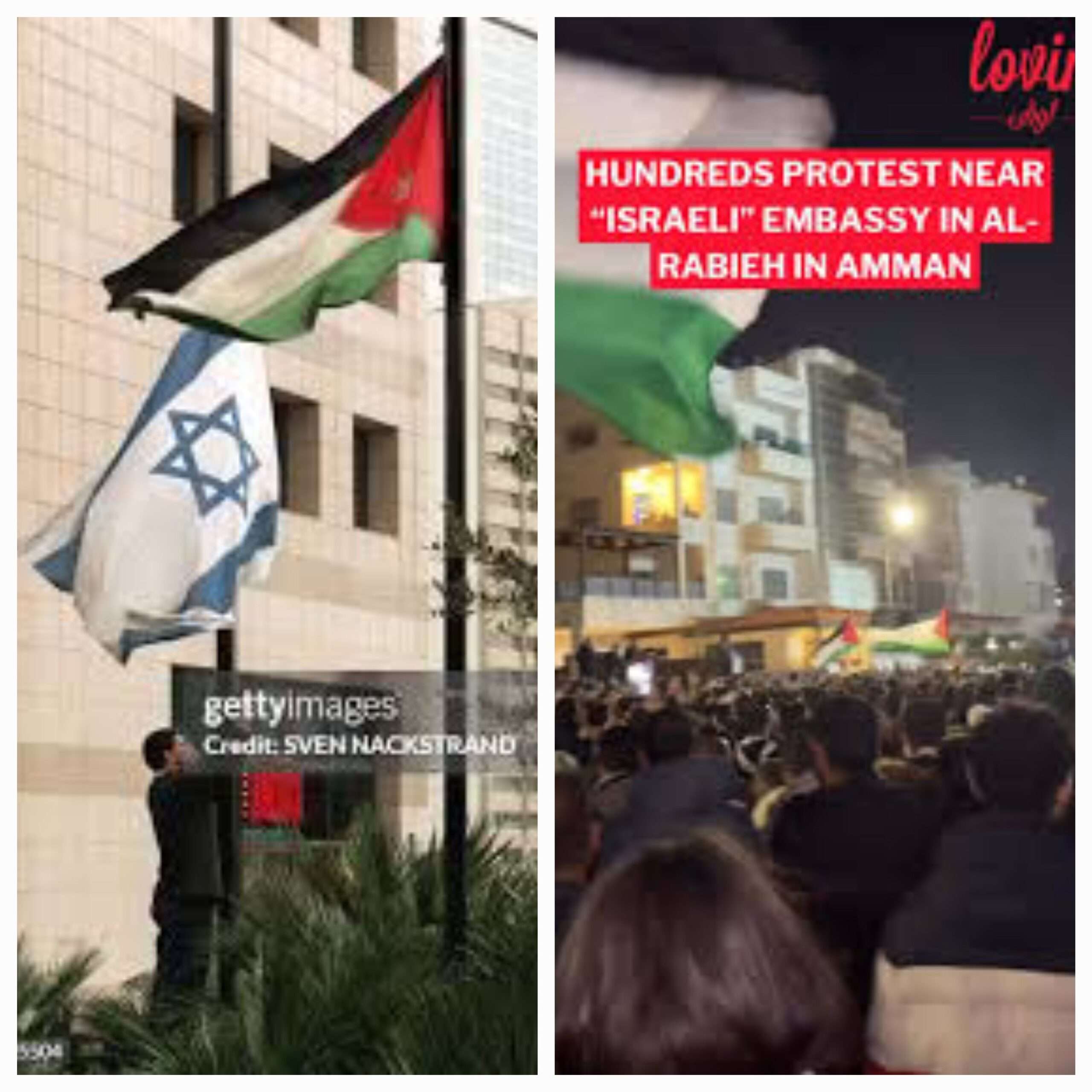 Baku Tembak di Dekat Kedutaan Israel di Yordania Pelaku Tewas