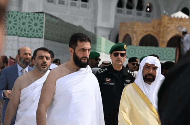 Presiden Suriah Ahmed Al Sharaa umrah