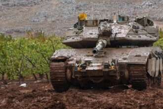 Tank Israel Masuki Jenin