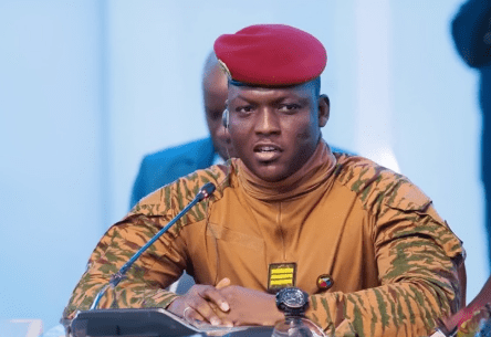 Presiden Burkina Faso Ibrahim Traoré
