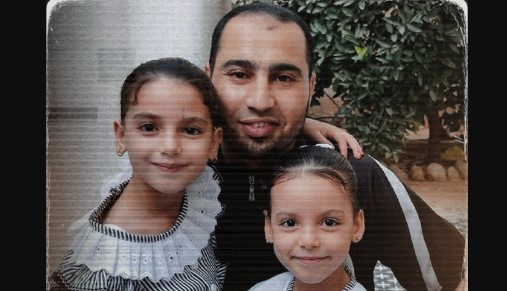 Jurnalis Palestina dan kedua anaknya