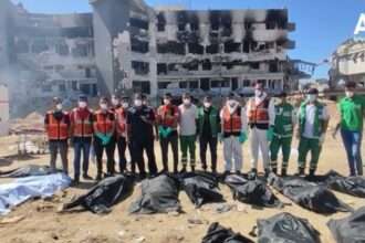 Paramedis Palestina dieksekusi oleh pasukan Israel