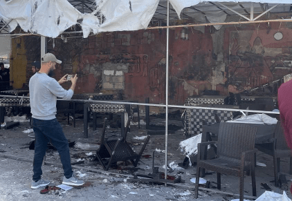 Dapur umum yang menjadi target serangan zionis israel