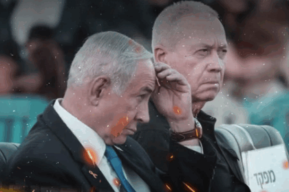 Benjamin Netanyahu dan Yoav Gallant