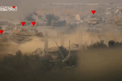 Brigade Al-Qassam Hamas bagikan rekaman video sergap APC Israel