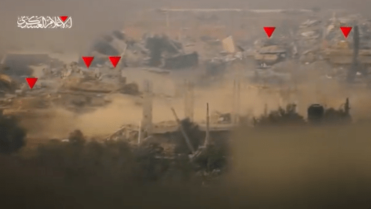 Brigade Al-Qassam Hamas bagikan rekaman video sergap APC Israel