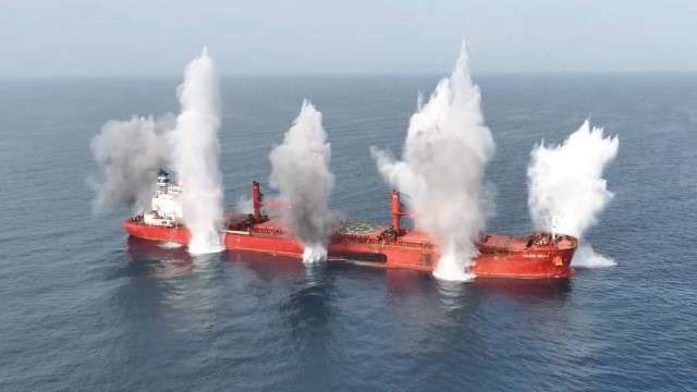 Kapal Magic Seas Israel yang ditenggelamkan Houthi Yaman