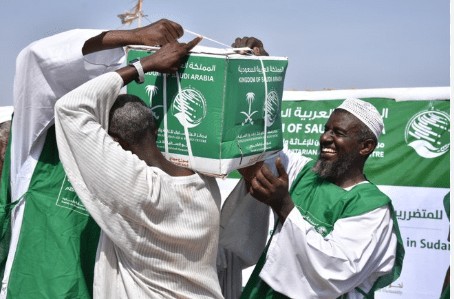 KSrelief Bantuan kemanusiaan Arab Saudi