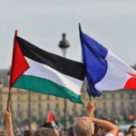 Bendera Prancis dan Palestina