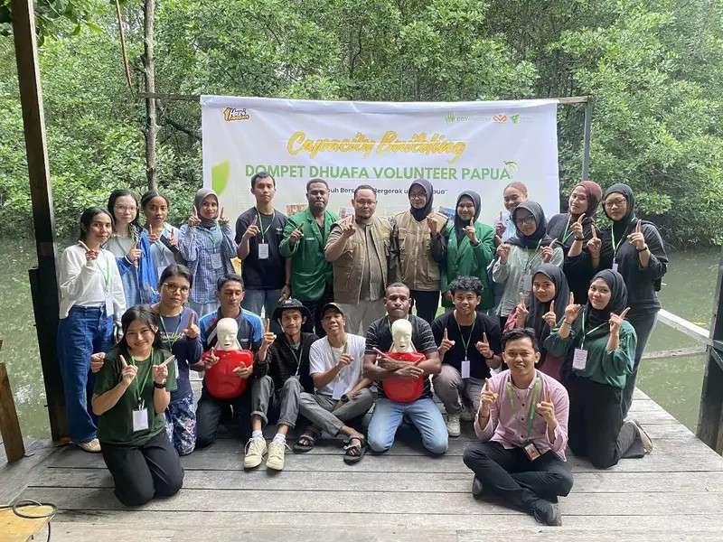 DDV Papua Perkuat Kapasitas Relawan Lewat Capacity Building dan Aksi Lingkungan
