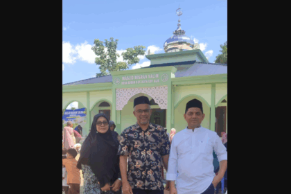 Masjid Wakaf Misran Salim di Aceh Besar