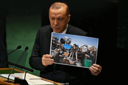 Presiden Turki Recep Tayyip Erdogan di Sidang Umum PBB UNGA
