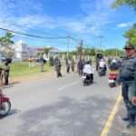 Satpol PP dan WH Aceh Besar Gelar Razia Gabungan Busana Islami