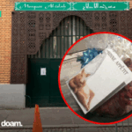 Teror kepala babi di masjid Paris Prancis